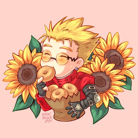 Donuts and Sunflowers - Fanwork, 2020